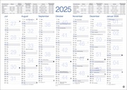 Tafelkalender A4 2025 - Abbildung 1