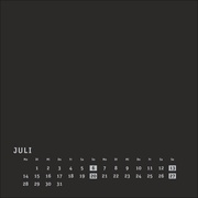 Premium-Bastelkalender schwarz klein 2025 - Abbildung 7