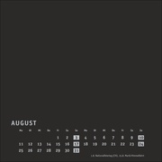 Premium-Bastelkalender schwarz klein 2025 - Abbildung 8