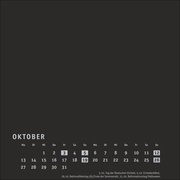Premium-Bastelkalender schwarz klein 2025 - Abbildung 10