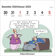 Peter Butschkow: Alt ist nur eine Taste Premium-Postkartenkalender 2025 - Abbildung 1