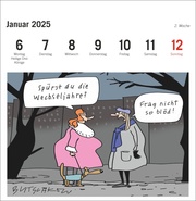 Peter Butschkow: Alt ist nur eine Taste Premium-Postkartenkalender 2025 - Abbildung 2
