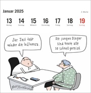Peter Butschkow: Alt ist nur eine Taste Premium-Postkartenkalender 2025 - Abbildung 3