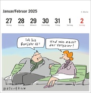 Peter Butschkow: Alt ist nur eine Taste Premium-Postkartenkalender 2025 - Abbildung 5