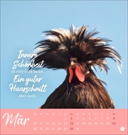 Hühner Postkartenkalender 2025 - Ach, du verrücktes Huhn! - Abbildung 3