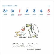 Helme Heine: Philosophisches Premium-Postkartenkalender 2025 - Abbildung 1