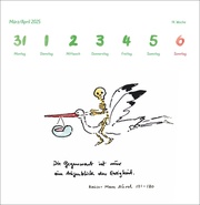 Helme Heine: Philosophisches Premium-Postkartenkalender 2025 - Abbildung 4
