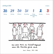Helme Heine: Philosophisches Premium-Postkartenkalender 2025 - Illustrationen 8