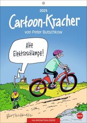 Cartoon-Kracher Halbmonatskalender 2025