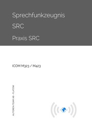 Sprechfunkzeugnis SRC - Praxis SRC - ICOM M323 / M423
