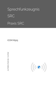 Sprechfunkzeugnis SRC - Praxis SRC - ICOM M505