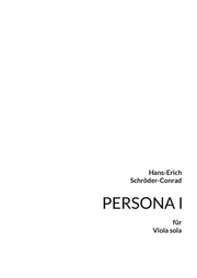 Persona I - Cover