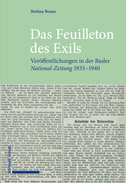 Das Feuilleton des Exils - Cover