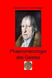 Phänomenologie des Geistes - Cover