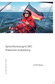 Sprechfunkzeugnis SRC - Praktische Ausbildung - ICOM M505 - Cover