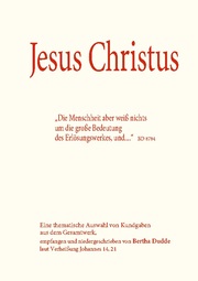Buch Jesus Christus - Cover