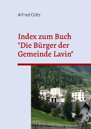 Index zum Buch 'Die Bürger der Gemeinde Lavin'