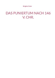 Das Puniertum nach 146 v. Chr. - Cover