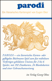 Parodi - ein literarisches Kartenspiel - Cover