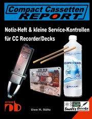 Notiz-Heft & kleine Service-Kontrollen für CC Recorder/Decks - Cover