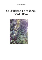 Gerd's Blood, Gerd's Soul, Gerd's Book - Cover