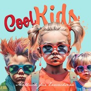 Coole Kids Malbuch für Erwachsene