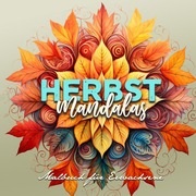 Herbst Mandalas Malbuch für Erwachsene - Cover