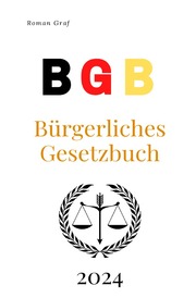 BGB - Das Bürgerliche Gesetzbuch 2024 - Cover