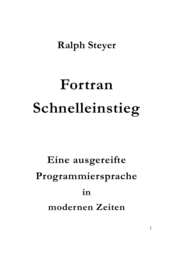 Fortran - Schnelleinstieg - Cover