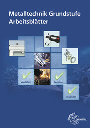 Metalltechnik Grundstufe Arbeitsblätter - Cover