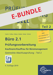 Bundle aus Büro 2.1, Abschlussprüfung Teil 2 und Prüfungsdoc-Kurs - Cover