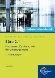 Büro 2.1 - Informationsband - 1. Ausbildungsjahr - Cover