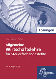 Allgemeine Wirtschaftslehre für Steuerfachangestellte - Cover