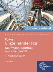 Fokus Einzelhandel 2025,1. Ausbildungsjahr - Cover