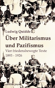 Über Militarismus und Pazifismus - Cover