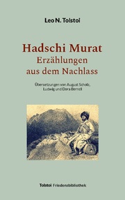 Hadschi Murat - Erzählungen aus dem Nachlass - Cover