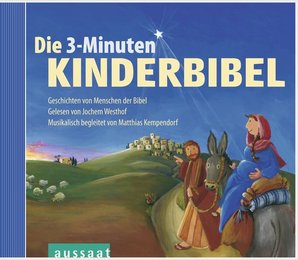 Die 3-Minuten Kinderbibel - Cover