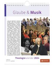 Glaube & Musik - Theologiekalender 2024 - Cover