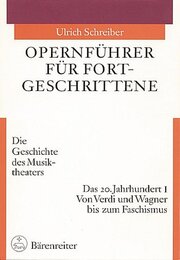 Opernführer für Fortgeschrittene 3/1 - Cover