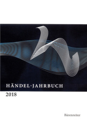 Händel-Jahrbuch / Händel-Jahrbuch 2018,64. Jahrgang