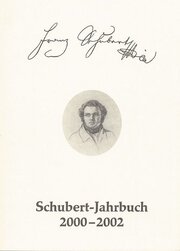 Schubert-Jahrbuch / Schubert-Jahrbuch 2000-2002