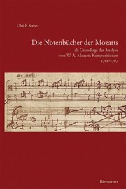 Die Notenbücher der Mozarts