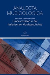 Umbruchzeiten in der italienischen Musikgeschichte - Cover