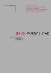 Bach-Kommentar IV - Cover