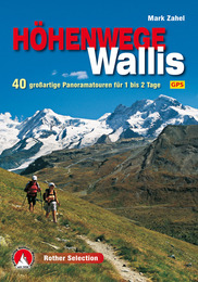 Höhenwege im Wallis - Cover