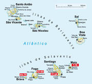 Kapverden Süd: Maio, Santiago, Fogo, Brava - Abbildung 1