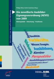 Die novellierte Ausbilder-Eignungsverordnung (AEVO) von 2009