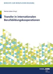 Transfer in internationalen Berufsbildungskooperationen