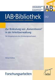 Zur Bedeutung von 'Konventionen' in der Arbeitsverwaltung - Cover