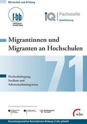 Migrantinnen und Migranten an Hochschulen - Cover
